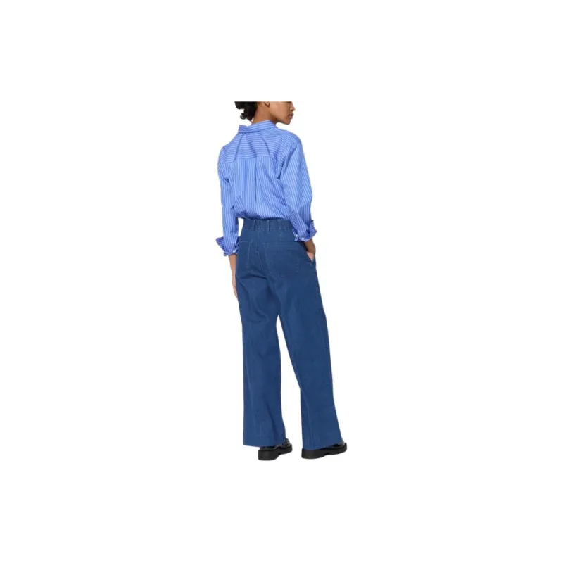 UNIQLO Jeans Women's Sea Blue-3
