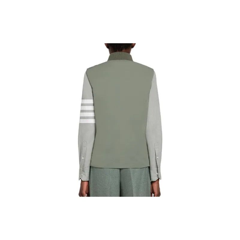 THOM BROWNE 4 Bar Feather down Gilet-2