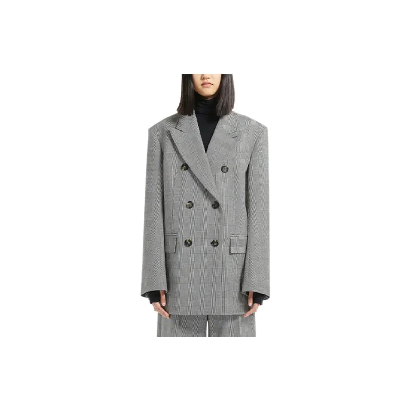 SportMa FW22 Business Suit Coat Women's Gray-2