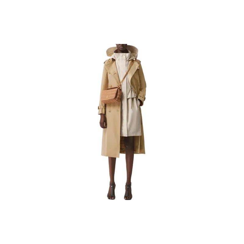 Burberry Cotton Gabardine Trench Coat-2