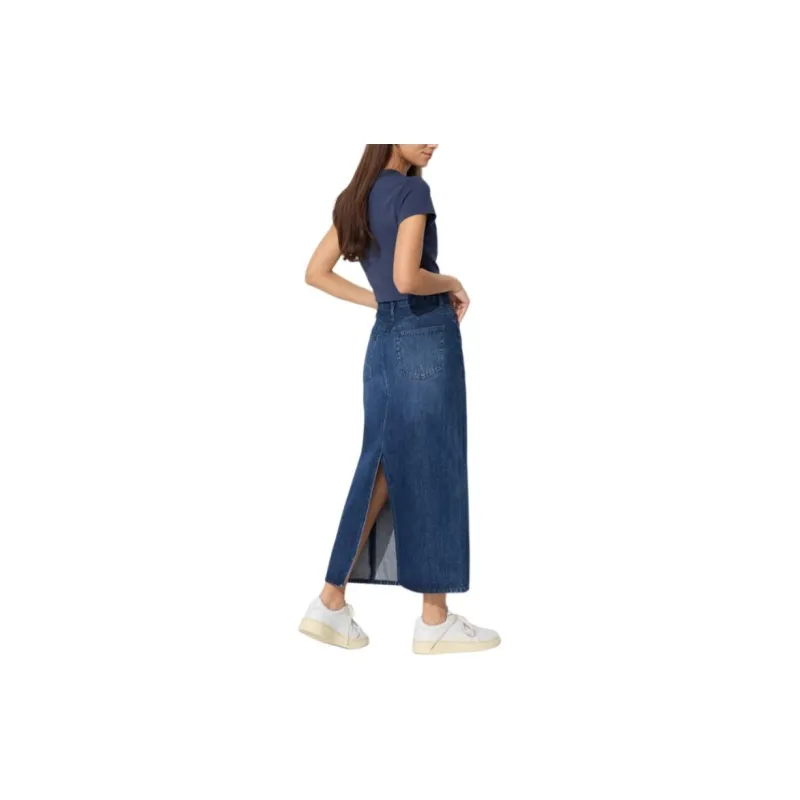 UNIQLO Denim Long Skirts Women's-1