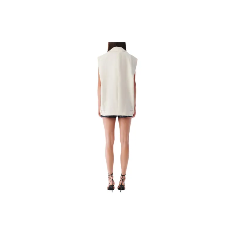 IRO NIGHT Karine Sleeveless Suit Jacket-3