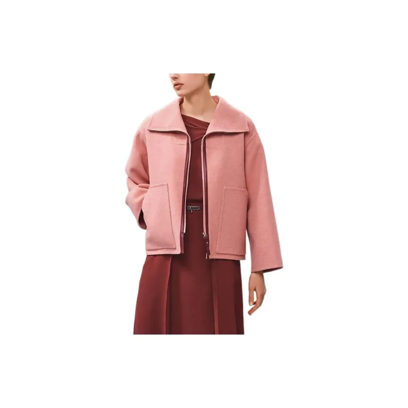 HERMES Jackets Women's Quartz Pink-1