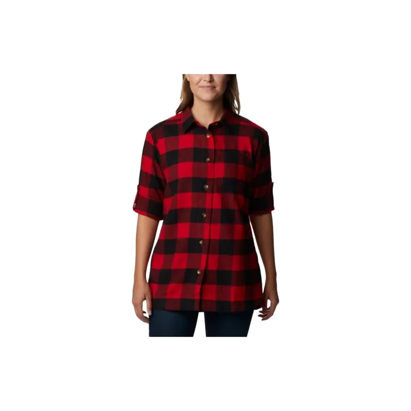 Columbia Shirts Women's Red-1