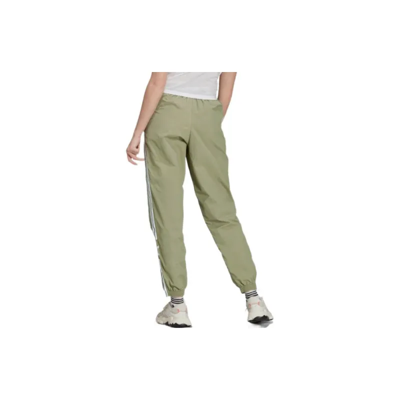 Adidas Originals Knitted Sports Pants Women's Olive Green-4