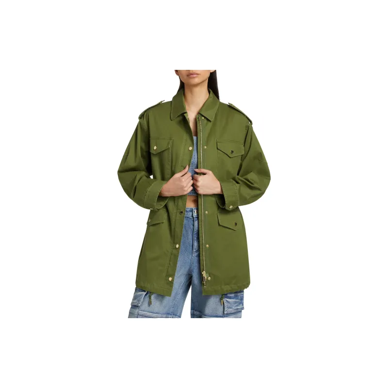 MICHAEL KORS FW24 Jackets Coats Women's Verdant Green-1