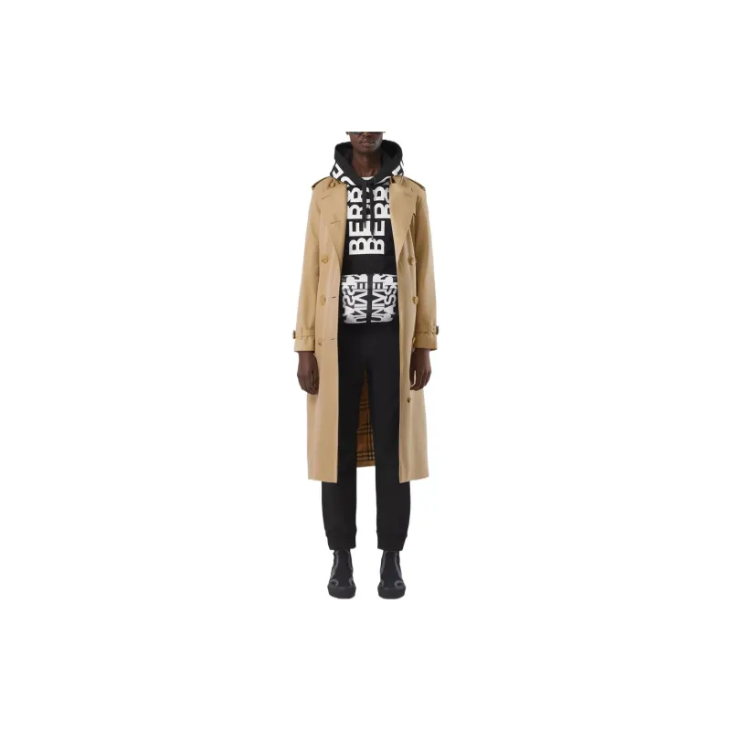 Burberry Cotton Gabardine Trench Coat-1