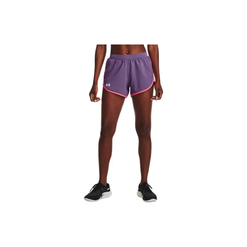 Under Armour UA Fly By Elite Casual Shorts Women's Dark Violet-2