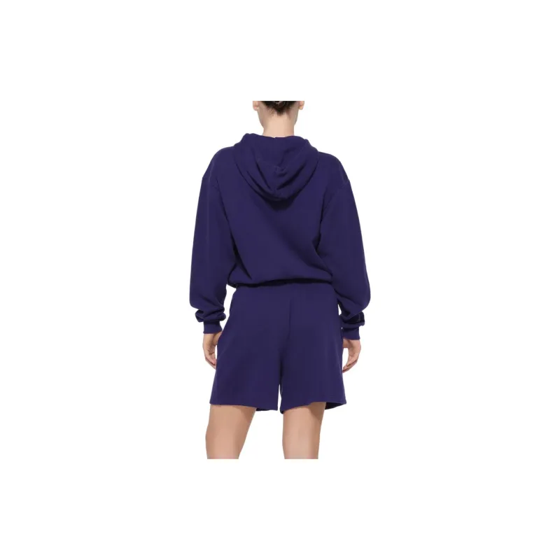 SKIMS OTTON FLEECE OVERSIZED SHORT Casual Shorts Women's Concord/Harmony Purple-2