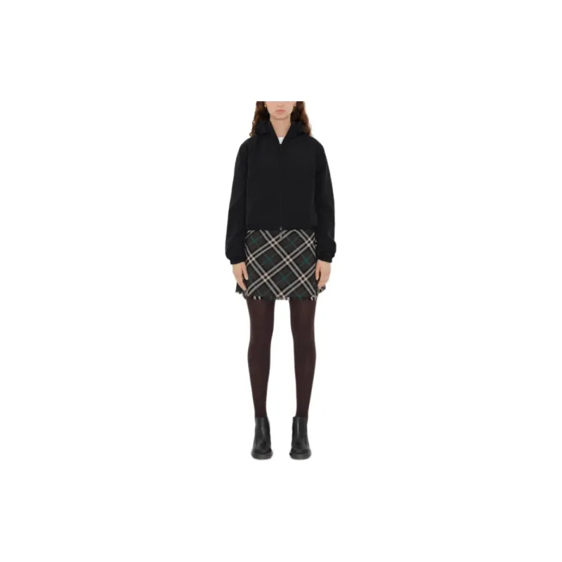 Burberry Checked Reversible Hooded Jacket-6
