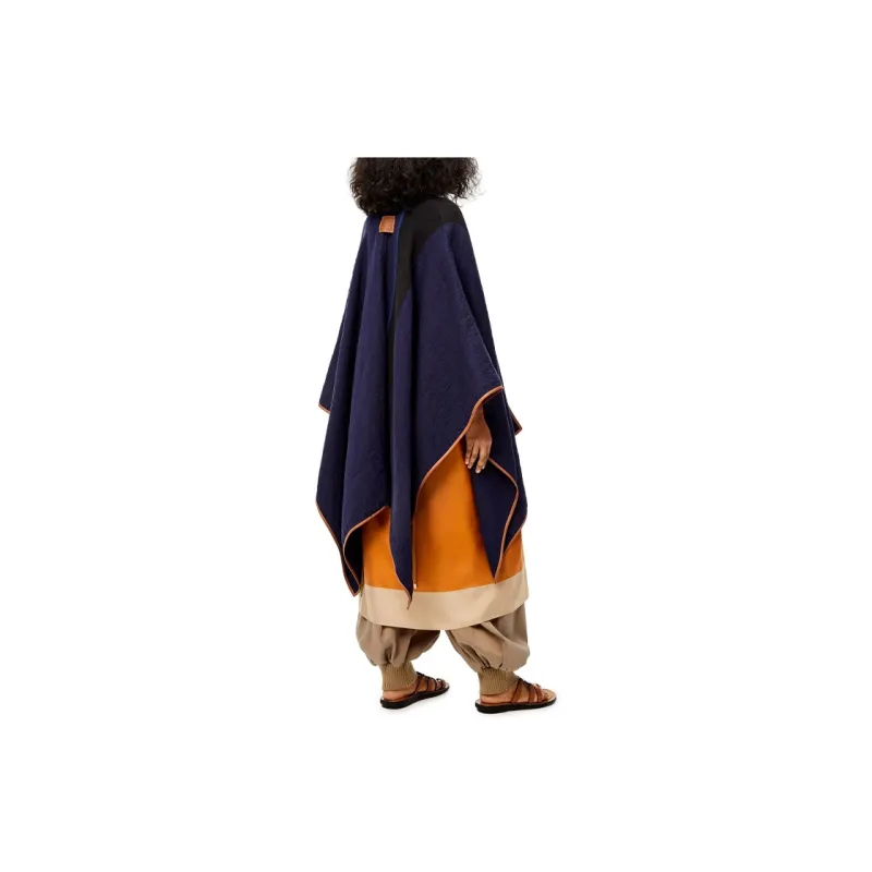 LOEWE Cloaks Women's Dark Blue-2