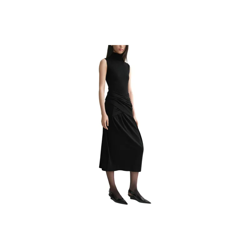 TOTEME Draped Midi Dress-2