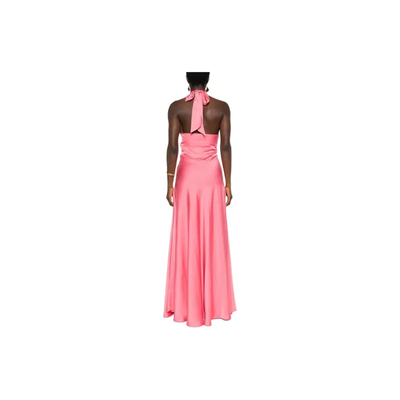 D.Exterior Halterneck Maxi Dress-1
