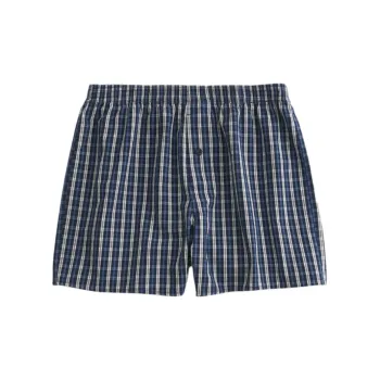 Hollister Underpants Men's Navy Plaid