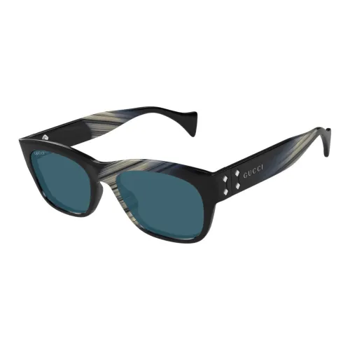 GUCCI Rectangle Frame Sunglasses