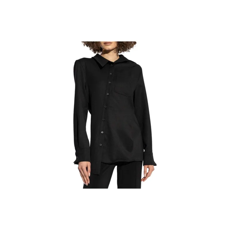 Jacquemus Asymmetric Button Up Shirt-2