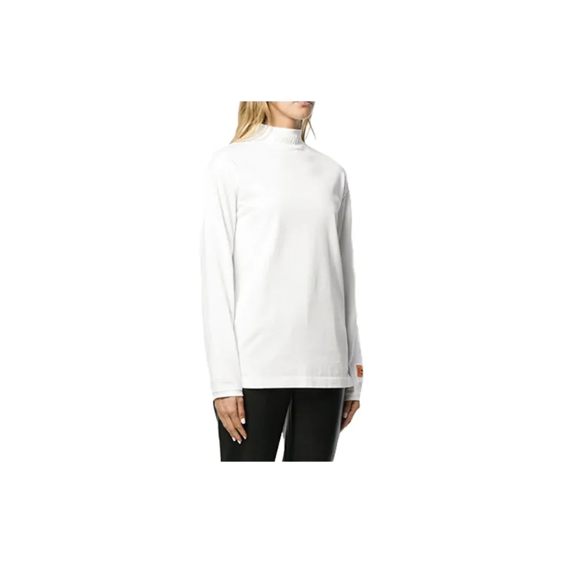 HERON PRESTON Loose Fit Knitwear Women's White-2
