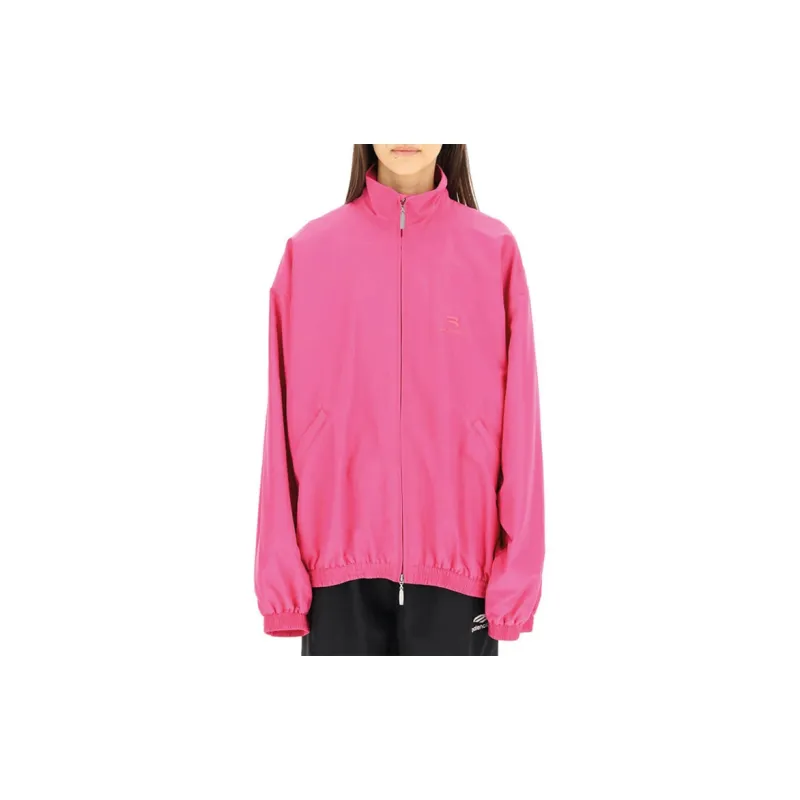 Balenciaga FW22 Jackets Coats Loose Fit Style Women's Pink-2