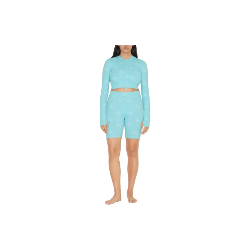 Burberry SS23 Sports Shorts Women's Blue-1