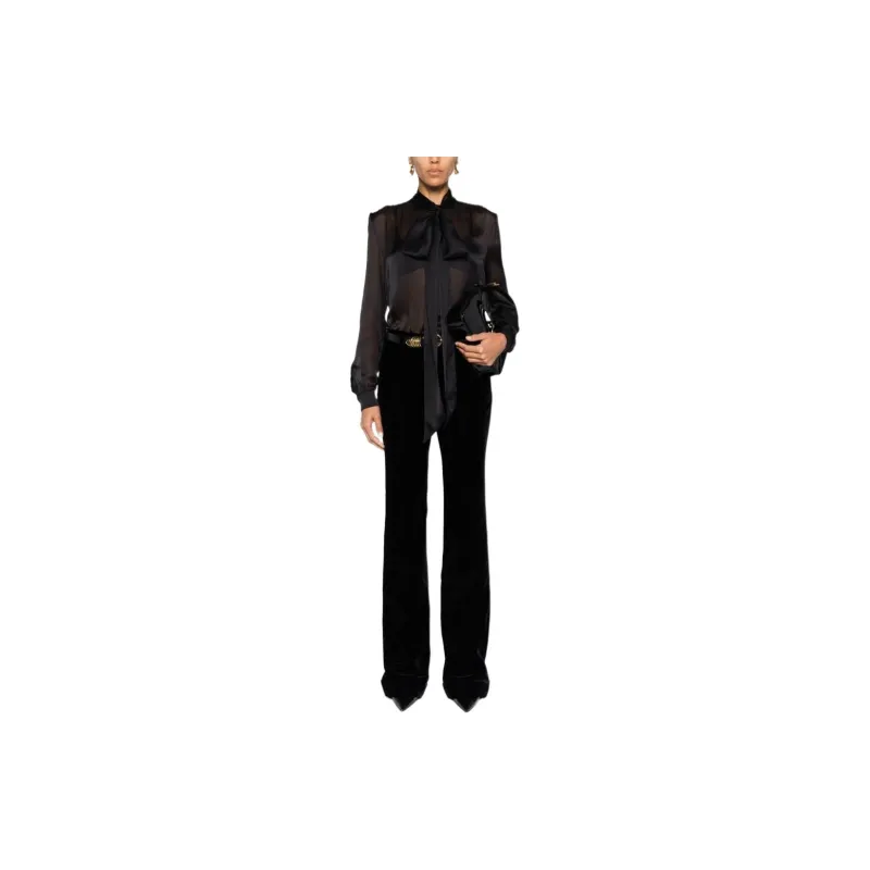 SAINT LAURENT Silk Shirt-1