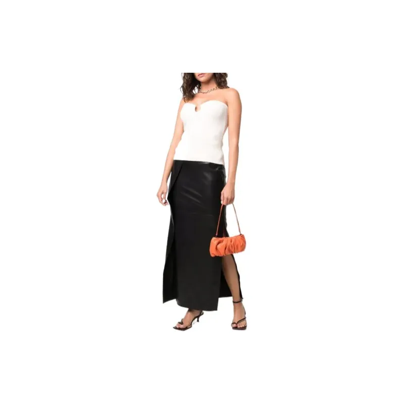 NANUSHKA Strapless Tops Women's White-1