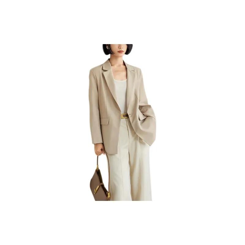 XWI Business Suit Women's Beige Camel-1