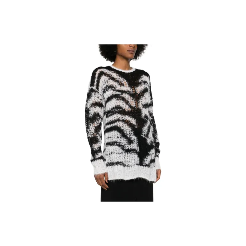 Stella McCartney All Over Patterned Crewneck Jumper-4
