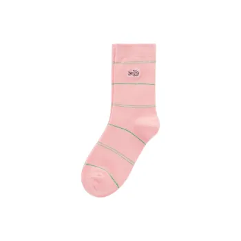 LACOSTE Mid-Calf Socks Women's 1 Pack Pink