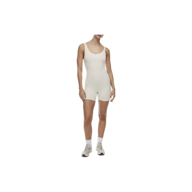 ARITZIA Golden BUTTER Sway Romper Bodysuits Women's Matte Pearl/Matte Pearl-2