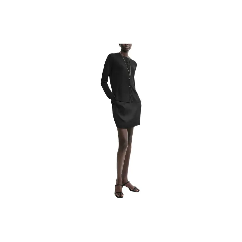 TOTEME PF24 Casual Short Skirts Women's Black-1