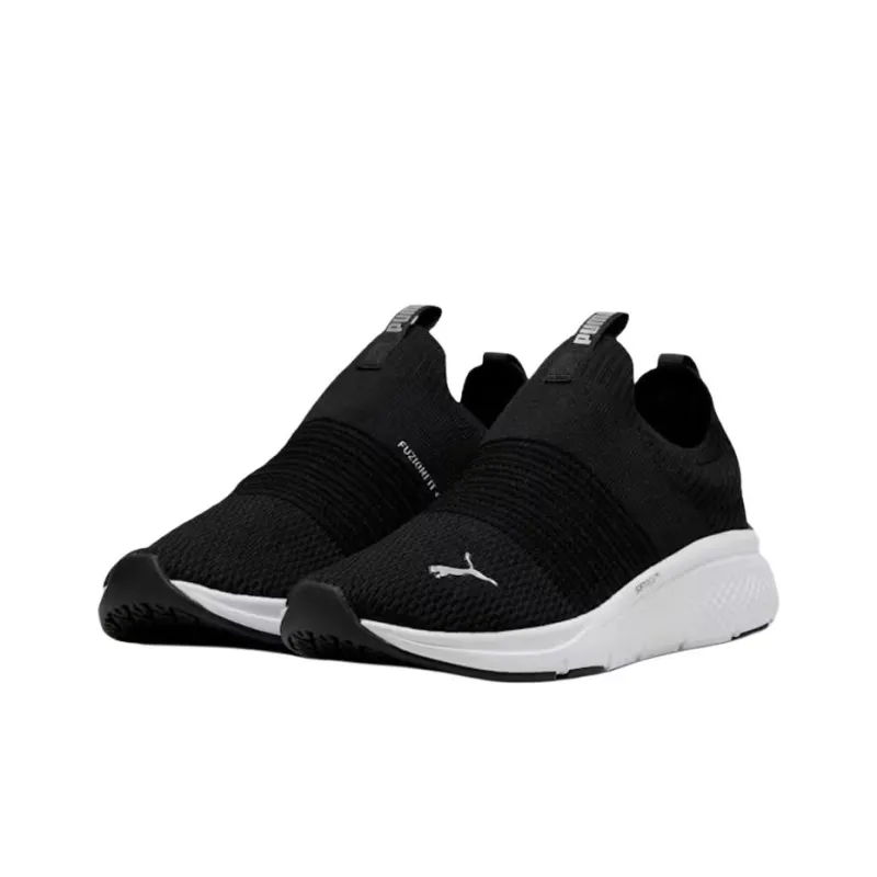 PUMA Softride Pro Anti Slip Wear Resistant Low Top Casual Running Shoes Women's Black-2