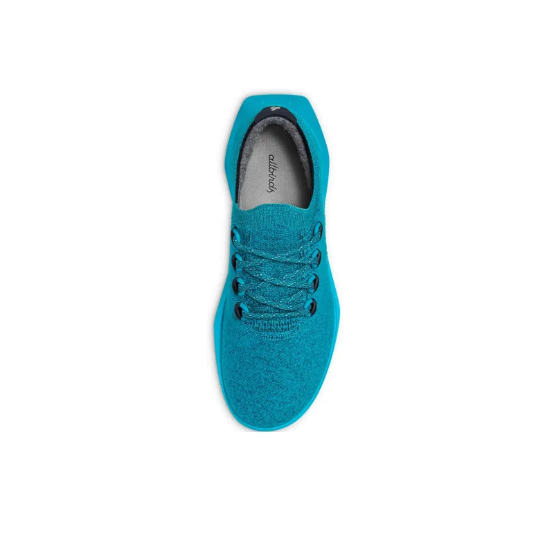 Allbirds Wool Dasher Cushioning Low-Top Sprint Running Shoes Men's Blue-3