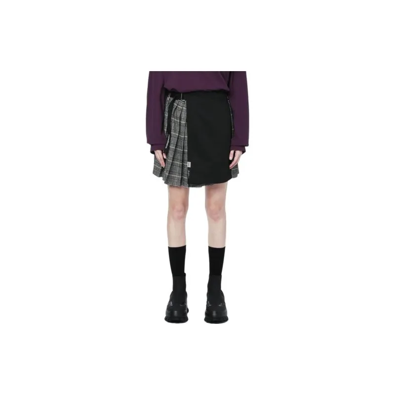 MUSIUM DIV Casual Short Skirts Women's Black-1