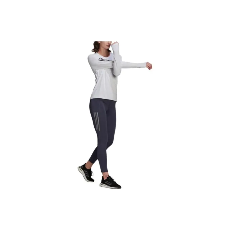 Adidas Free Shipping With AdiClub Own The Run Long Sleeve Tee-1