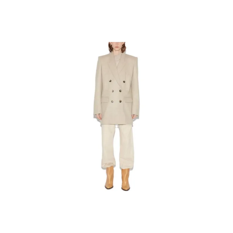 ISABEL MARANT Double Breasted Tailored Blazer-1