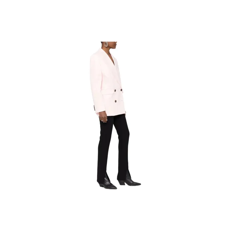 Alexander McQueen Double-Breasted Long Sleeved Blazer-3