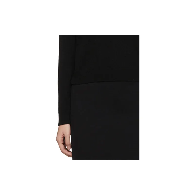Valentino SS22 Cashmere Sweater Women's Black-4