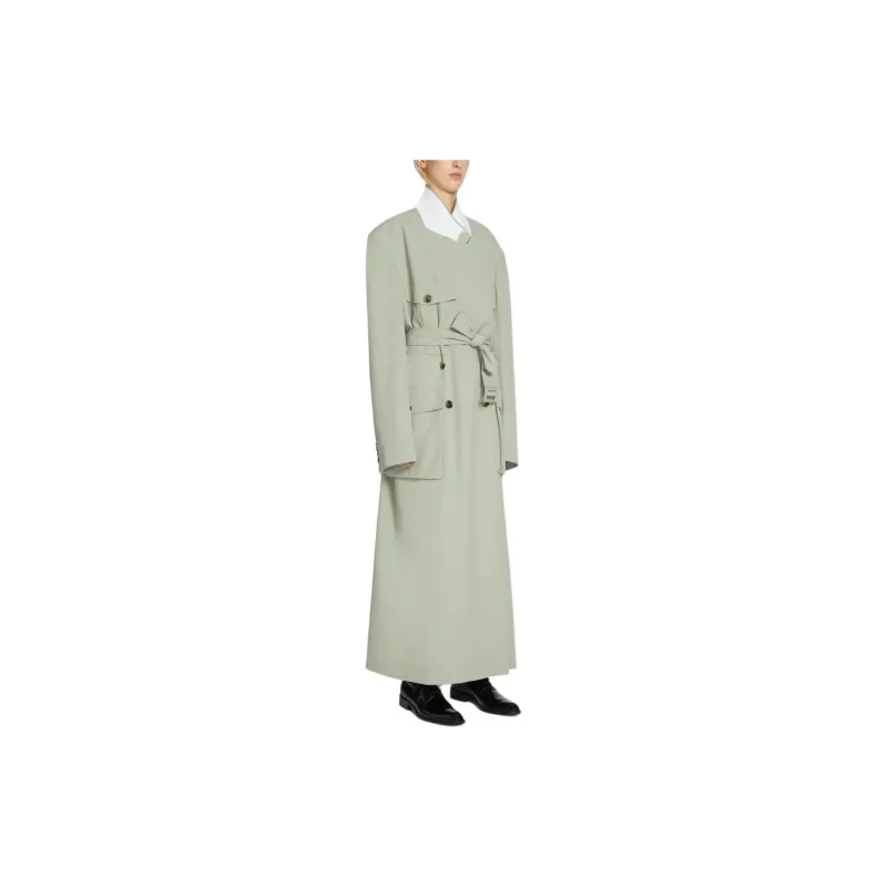 DRIES VAN NOTEN SS24 Coats Women's Cement-2