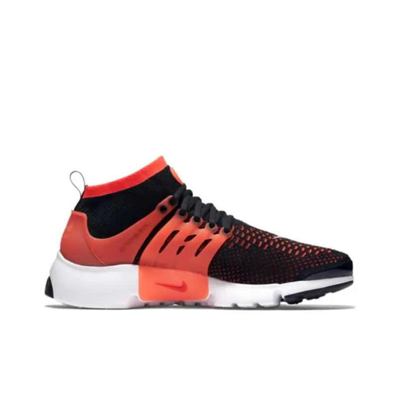 Nike Air Presto Ultra Flyknit 'Black Bright Crimson'-1