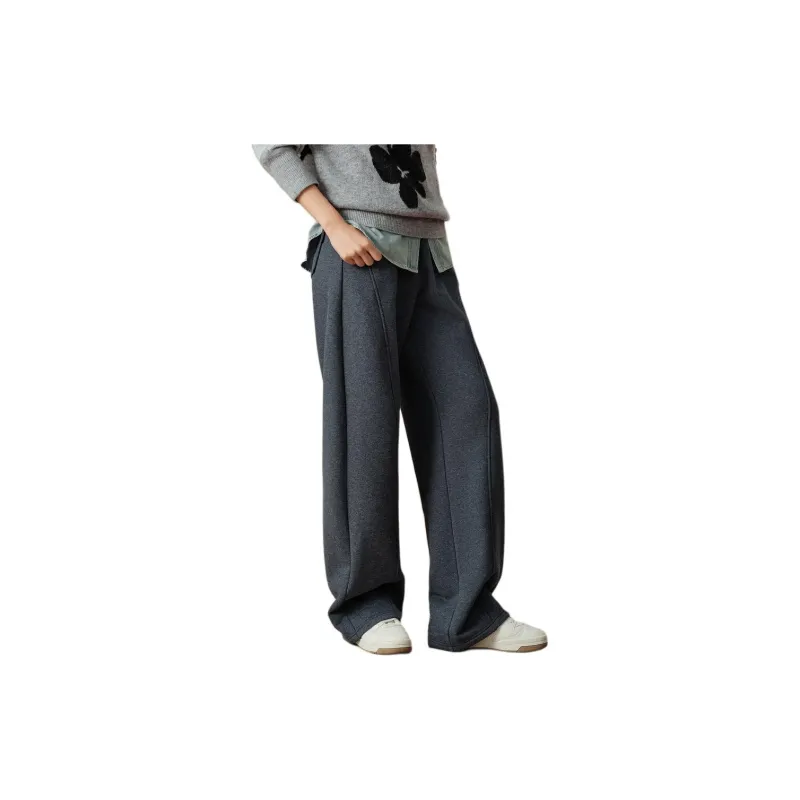 JZ. ANNAKRO Casual Pants Women's Dark Gray-2