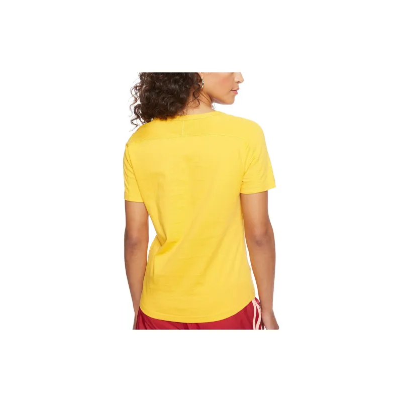 Adidas Regular T Shirt Women's Yellow-2