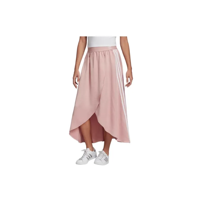 Adidas Originals Casual Long Skirt Women's Pink-2