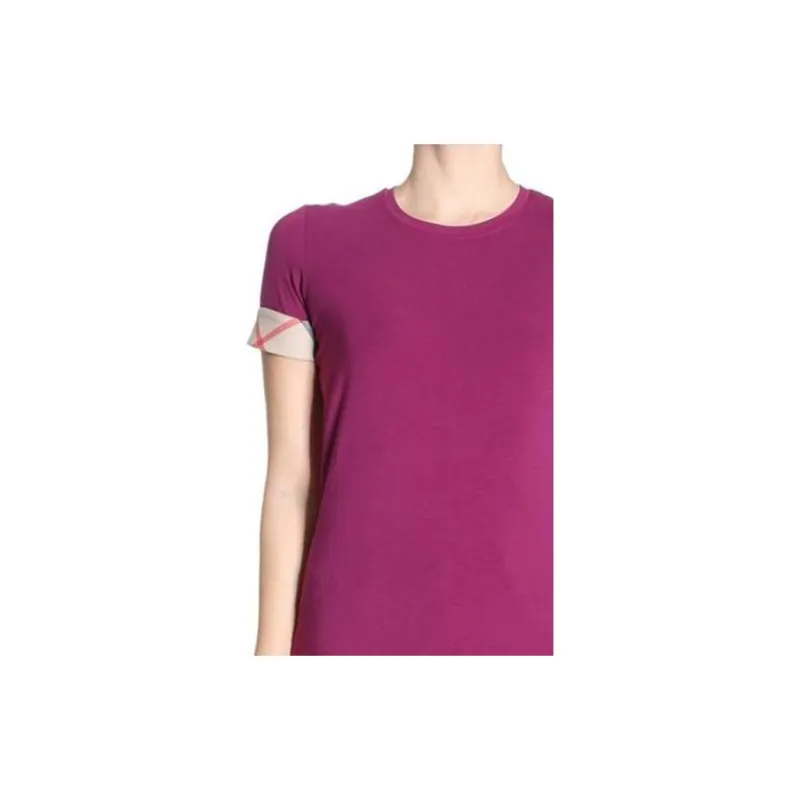 Burberry T Shirt Women's Purple-3