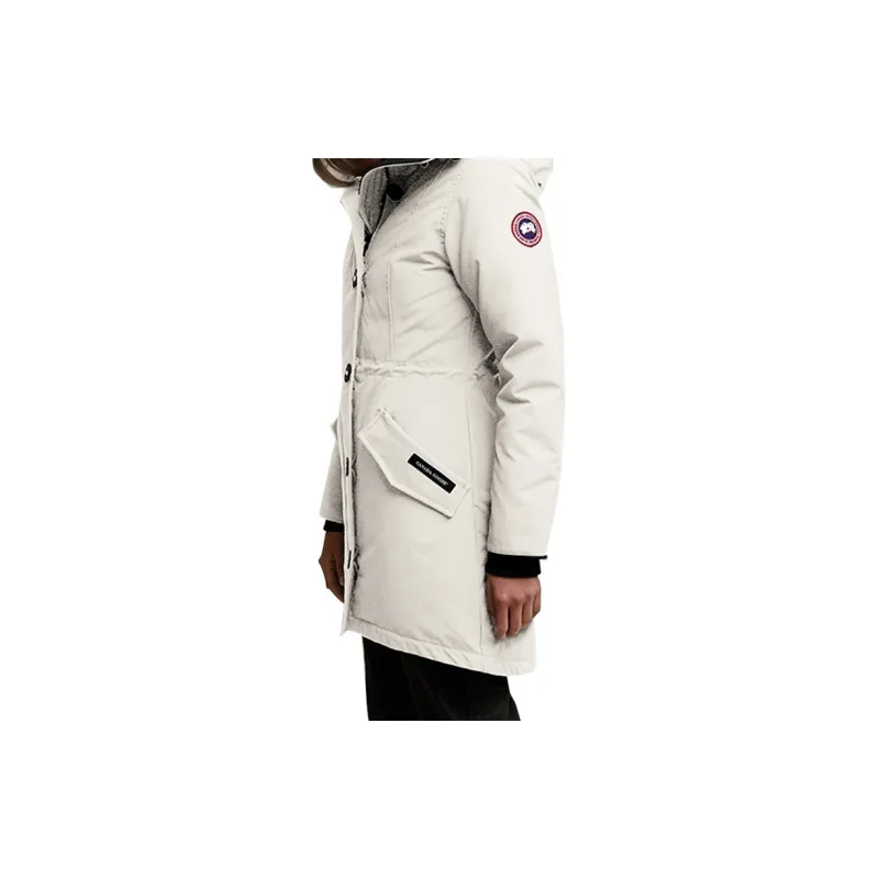 Canada Goose Down Jacket Winter Women's Dawn White-3