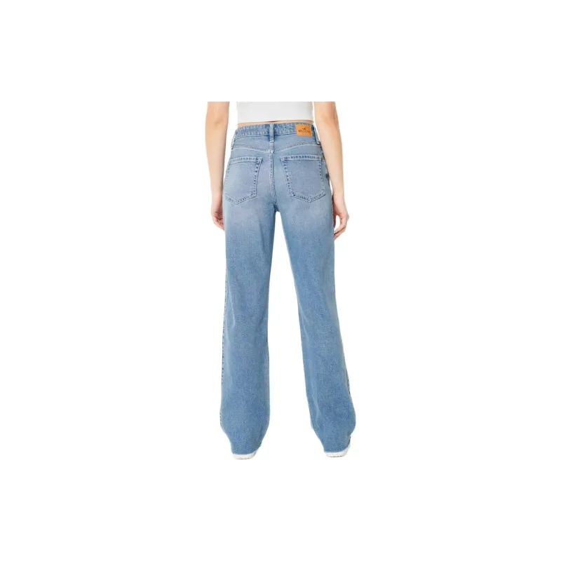 Hollister Jeans Women's Ripped Medium Washed-1