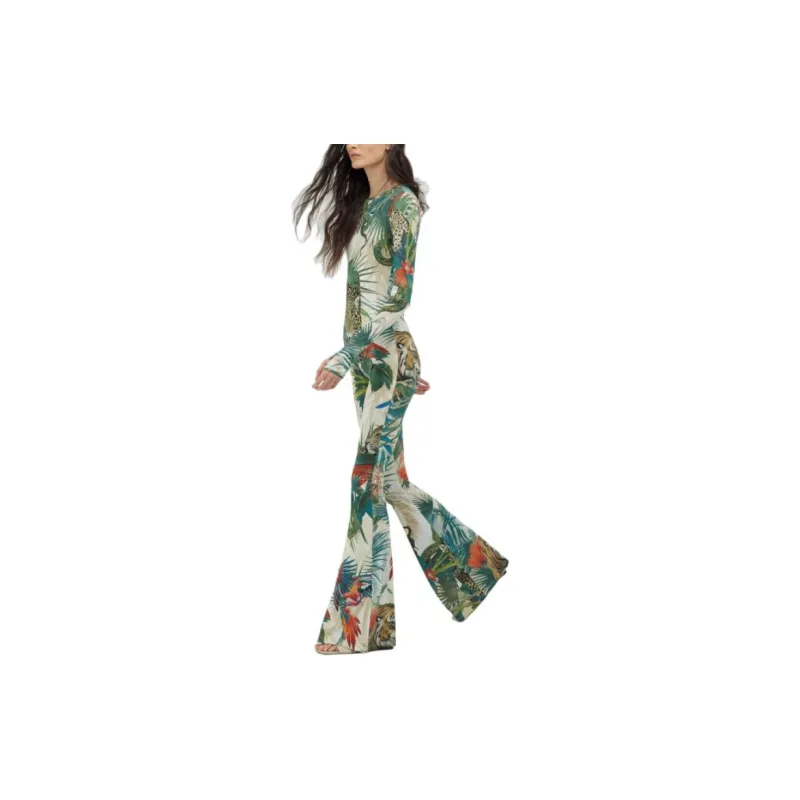Roberto Cavalli SS24 Jumpsuit Women's Multicolor-2