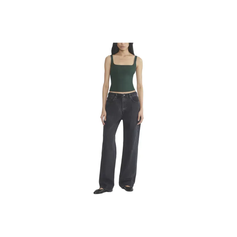 ARITZIA Sunday Best Roulade Top Camisole Women's Scarab/Scarab Beetle Color-2