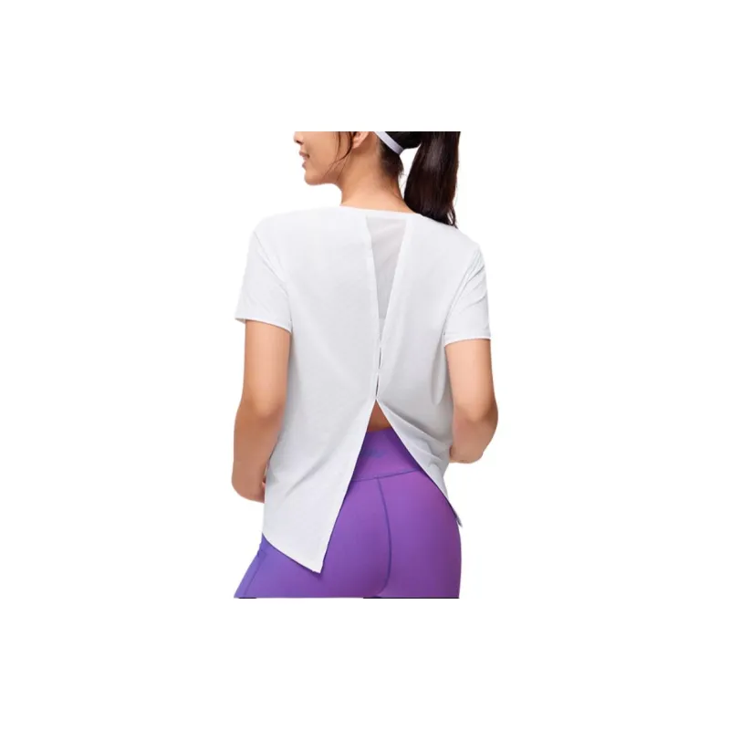 Saucony T Shirt Women's Pearl White-4