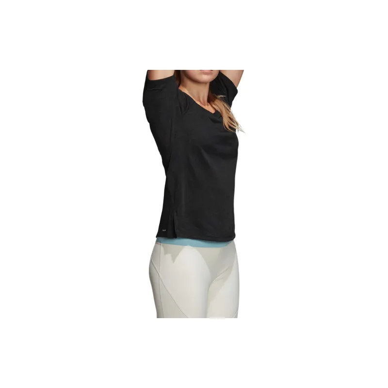 adidas Women's Aeroknit Tee Black-5