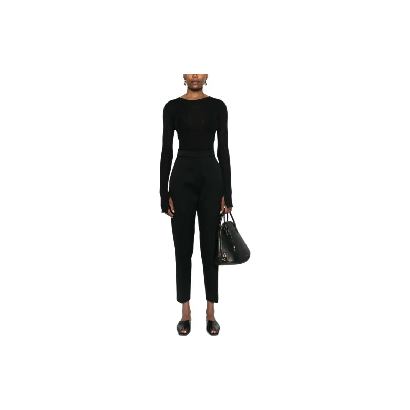 Lanvin Crewneck Ribbed Jumper-2